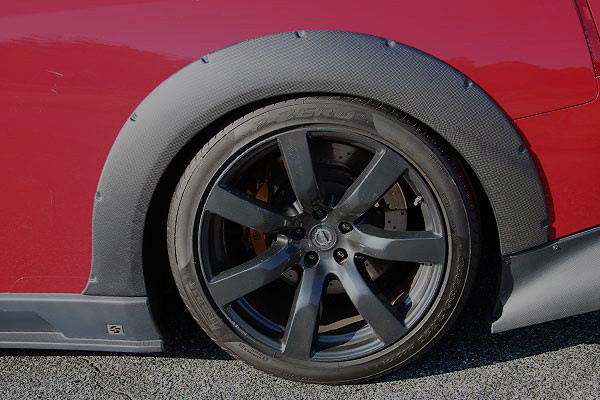 CS830FR - Charge Speed 2007-20241 Nissan ALL GTR R35 FRP 20mm Rear
