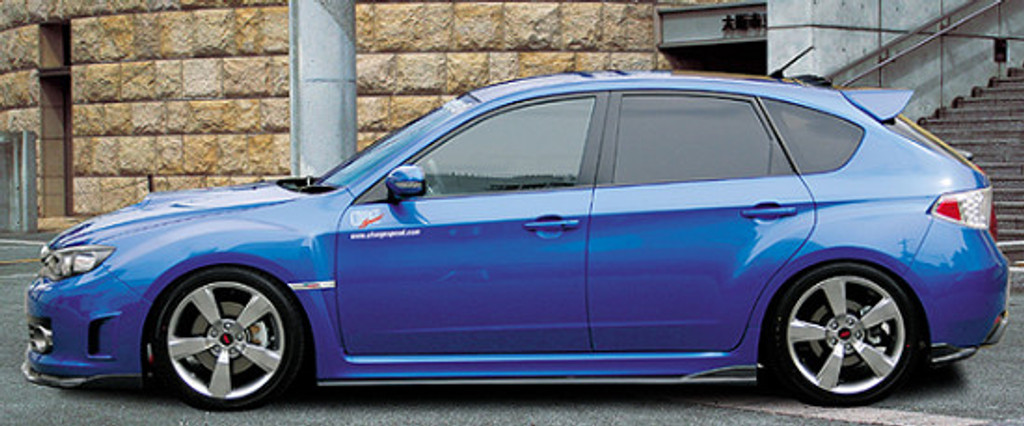 CS979FLK2F - Charge Speed 2008-2010 Subaru WRX STi GR-B Hatchback Bottom Lines Type 2 FRP Full Lip Kit for STi