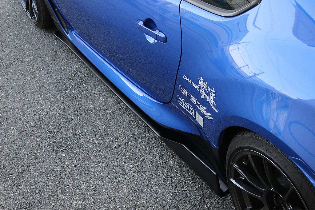 CS992SS2C - Charge Speed 2022-2026 Subaru BR-Z ZD8 & Toyota GR86 All Models Bottom Line Type 2 Carbon Side Skirts (Pair)