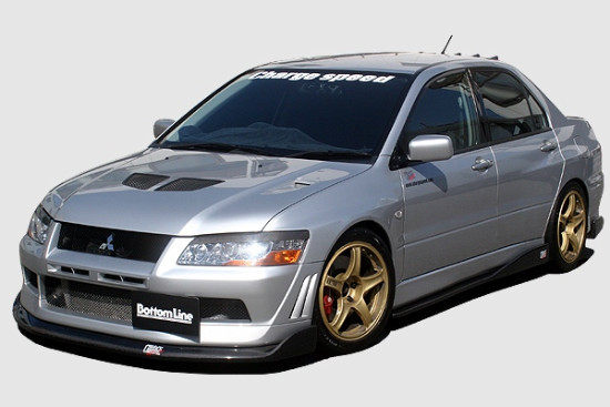 CS423FLKC - Charge Speed 2002 Mitsubishi Lancer Evo VII Bottom