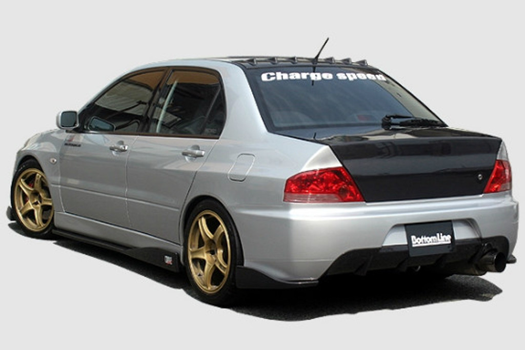 CS425FLKF - Charge Speed 2006-2007 Mitsubishi Lancer Evo IX Sedan Bottom Line FRP Full Lip Kit