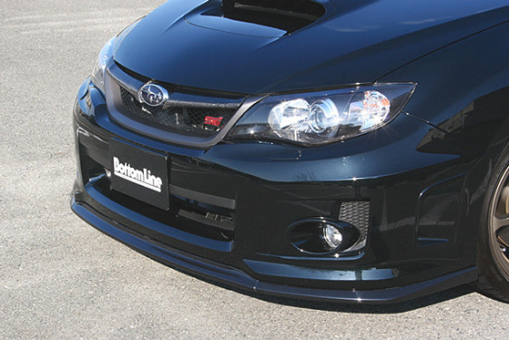 CS973FL1C - Charge Speed 2011-2014 Subaru WRX STi & Non-STi Hatchback/ 4Doors Sedan Bottom Line Type-1 Front Lip Carbon