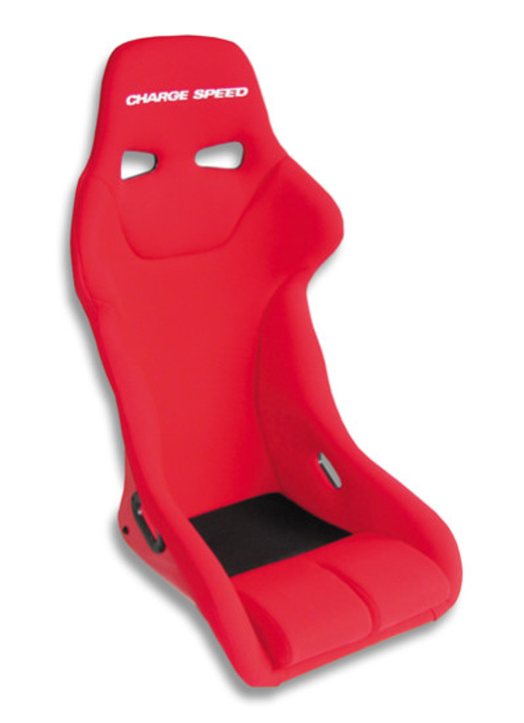 GF02 - Charge Speed Bucket Racing Seat Genoa Type FRP Red