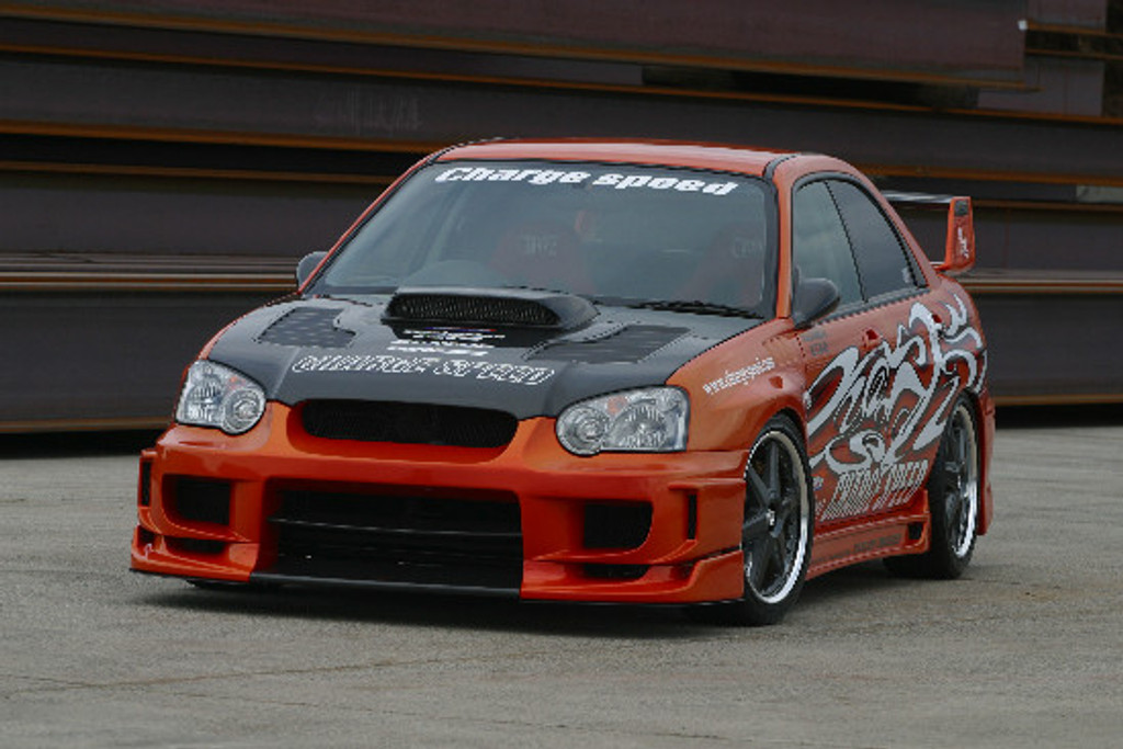 CS977FKS - Charge Speed 2004 Subaru Impreza GD-B Peanut Eye Type-2 Full Kit With Straight Carbon Center