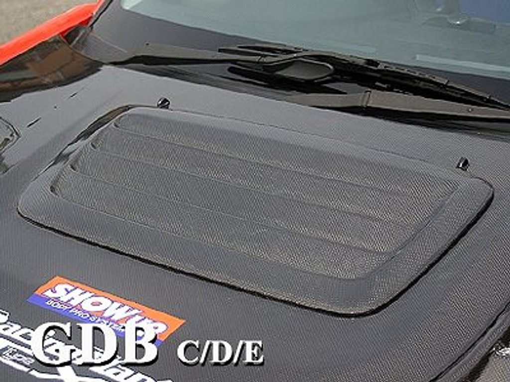 CS977HDOC - Charge Speed 2004-2005 Subaru WRX GD-B Carbon Outlet Style Hood Duct