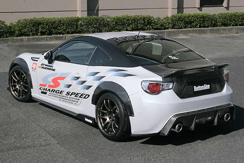 CS961RCC - Charge Speed 2017-2020 Toyota 86 Model Bottom Lines Carbon Rear Caps
