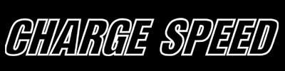 AS34005W - Charge Speed "Charge Speed Frame" Decal Sticker