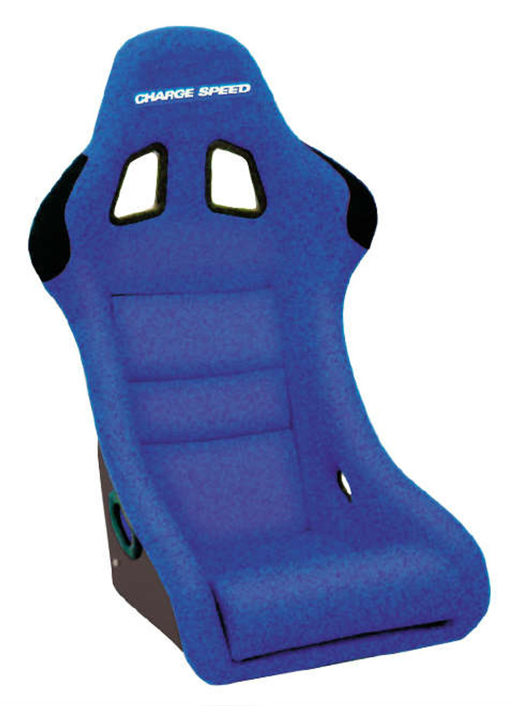 HC03 - Charge Speed Bucket Racing Seat Shark Type Carbon Blue