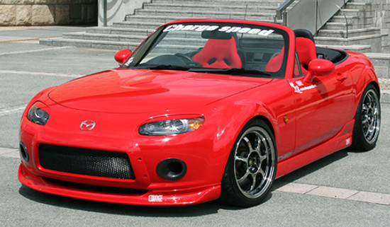 CS737FLKF - Charge Speed 2006-2008 Mazda Miata NC Zenki Full Lip Kit