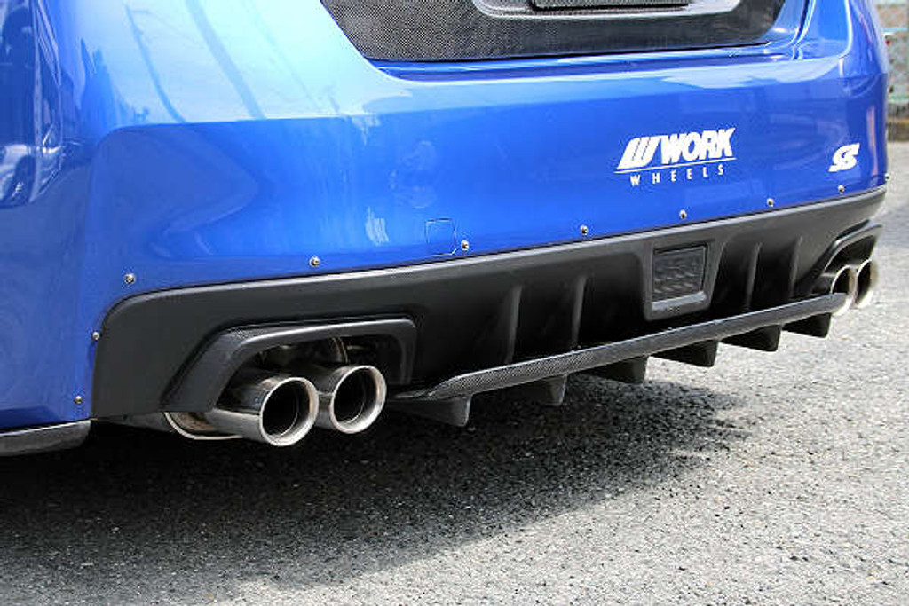 CS9735RUPC - Charge Speed 2015-2021 Subaru WRX STi Carbon Rear Under Plate for OEM Rear Bumper Only