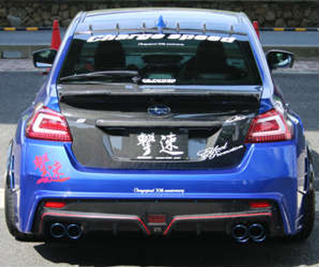 CS9735FK2AFW - Charge Speed 2015-2021 Subaru WRX/ STi Type 2A FRP Wide Body Complete Kit with Type A FRP FRONT LIP & FRP Rear Diffuser