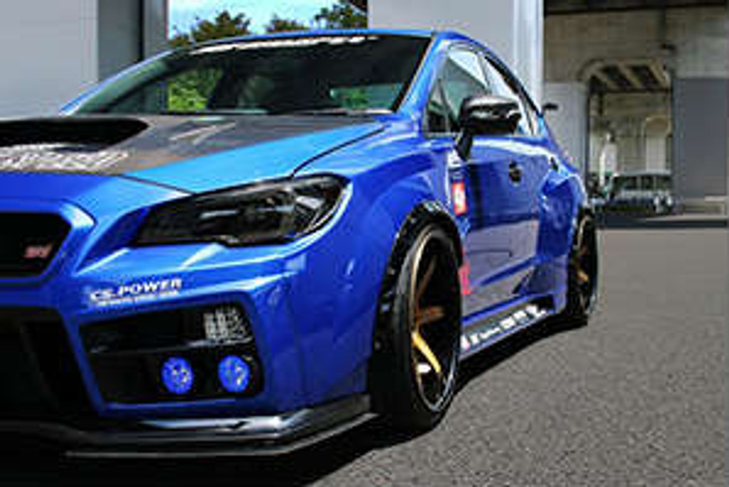 CS9735FK1ACW - Charge Speed 2015-2021 Subaru WRX/ STi Type 1A Wide Body Complete Kit with Type A CARBON FRONT LIP