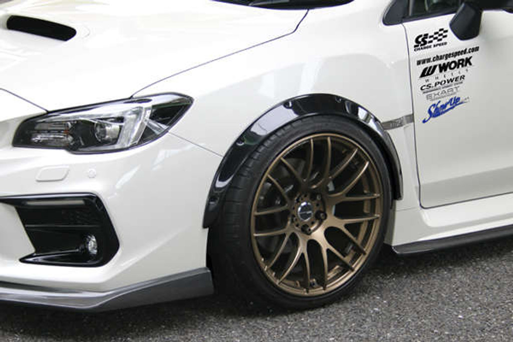 CS9735OFF - Charge Speed 2015-2021 Subaru WRX/ STi VA S4 Sedan "Normal Body" 50mm Each Side FRP Bubble Over Fender Set
