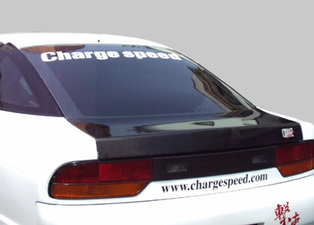 CS702HTG - Charge Speed 1989-1994 Nissan 240SX RPS-13 Hatchback Acrylic Rear Glass