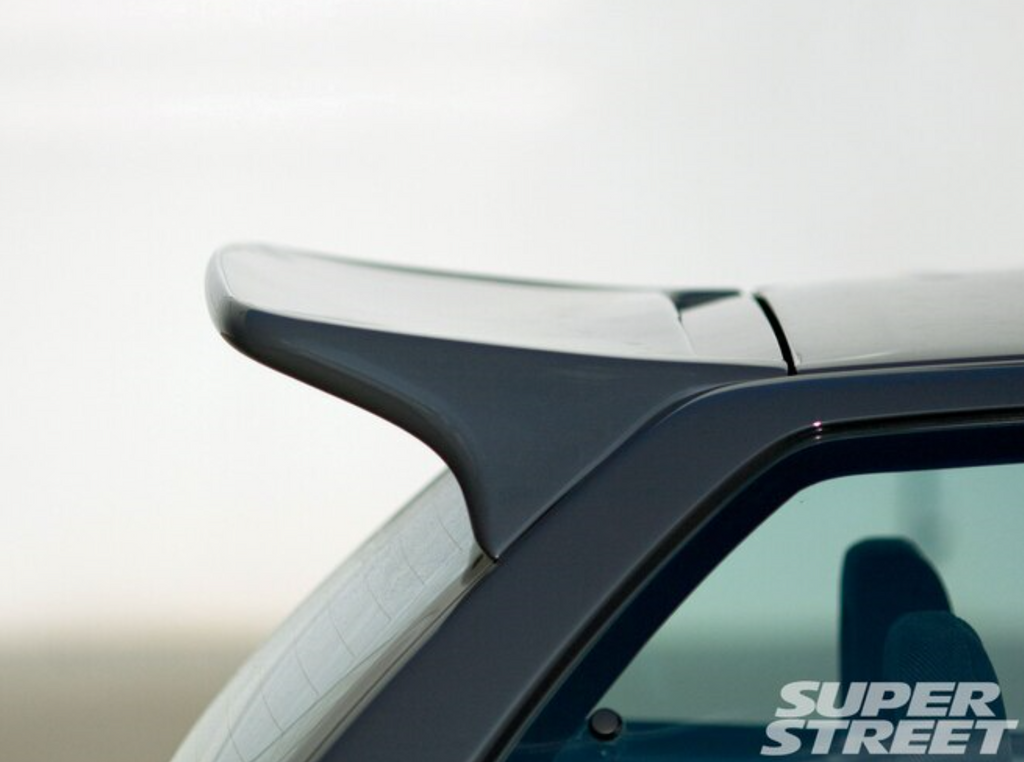 CS311RWR - Charge Speed 1988-1991 Honda Civic EF HB Rear Roof Wing