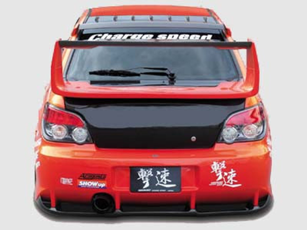 CS977FKDW - Charge Speed 2004-2005 Subaru Impreza GD-B Peanut Eye Super GT Wide Body Kit Full Kit With 3D CARBON