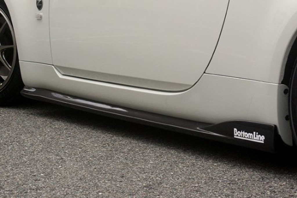 CS722SSF - Charge Speed 2003-2008 Nissan 350Z Bottom Line Side Skirts FRP