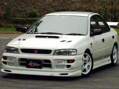 CS976FLK3 - Charge Speed 1995-2001 Subaru Impreza GC-8 Ver. 5 Type-2 Full Lip Kit