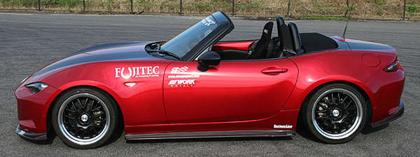 CS739SSC - Charge Speed 2016-2023 Mazda Miata MX5 ND Side Skirts Carbon