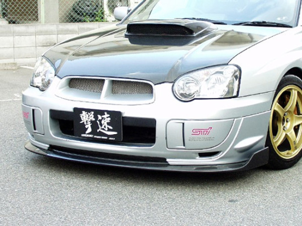 CS977FLK2F - Charge Speed 2004-2005 Subaru Impreza GD-B Peanut Eye Latter Model BottomLine Type-2 FRP Front Lip kit