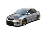 CS424FK2ND - Charge Speed 2002-2007 Mitsubishi Lancer Evo VII, VIII & IX Type-2 Full Kit Without Carbon Diffuser