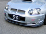 CS977FLK1C - Charge Speed 2004-2005 Subaru Impreza GD-B Peanut Eye Latter Model BottomLine Type-1 Carbon Full Lip Kit