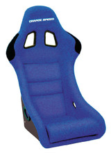 HK03 - Charge Speed Bucket Racing Seat Shark Type Kevlar Blue