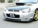 CS977FL2C - Charge Speed 2004-2005 Subaru Impreza GD-B Peanut Eye Latter Model BottomLine Type-2 Carbon Front Lip