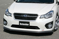 CS9731FLC - Charge Speed 2012-2015 Subaru Impreza Sedan GJ/ 5Dr Hatchback GP Bottom Line Carbon Front Lip