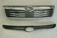 CS936GRFC - Charge Speed 2008-2013 Subaru All Forester SH-5 Carbon Front Grill Finisher for OEM Grill