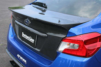 CS9735TRAC - Charge Speed 2015-2021 Subaru WRX STi 4 Doors Sedan VA-B-C Carbon Aero Trunk with Integrated Rear Spoiler & Finisher