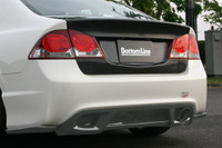 CS3088RDC - Charge Speed 2006-2010 Honda Civic FD2 Sedan JDM Front End/ 2006-2010 Acura CSX Carbon Rear Diffuser