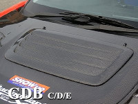 CS975HDOC - Charge Speed 2006-2007 Subaru GD-B Carbon Outlet Style Hood Duct