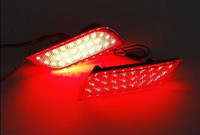 CS9735RS/1R - Charge Speed JDM Spec RED LED Rear Reflector for SUBARU Vehiches (Pair)