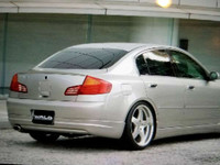 Authentic Original WALD 2003-2005 Infiniti G35 Sedan Complete Lip Kit