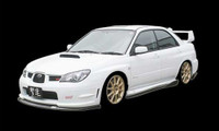 CS975FLK1C - Charge Speed 2006-2007 Subaru WRX GD-F HawkEye Bottom Lines Carbon Full Lip Kit Type-1 for STi