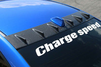CS9735RFC - Charge Speed 2015-2021 Subaru WRX STi 4 Doors Sedan VA-B-C Carbon Roof Fin