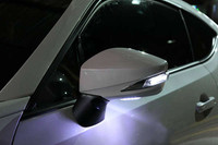 CS990ALMBK - Charge Speed 2013-2020 Subaru BR-Z/ Scion FR-S Door Mirror Frame With LED & DRL - Crystal Black Silica/ Raven