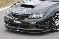 CS979FLK1C - Charge Speed 2008-2010 Subaru WRX STi GR-B Hatchback BottomLine Type 1 Carbon Full Lip Kit for STi