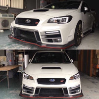 CS9735FK3BF - Charge Speed 2015-2021 Subaru WRX/ STi VA Type 3B Complete Kit with Type B FRP FRONT LIP