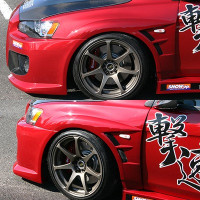 CS427FKW1 - Charge Speed 2008-2017 Mitsubishi Lancer Evo X Type-1 Wide Body Full Kit