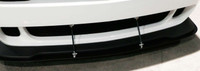 ADVAN DESIGNS 2003-2007 Infiniti G35 Coupe Carbon Fiber Bottom Front Splitter for Charge Speed Front Bumper ONLY