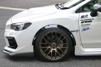 CS9735OFF - Charge Speed 2015-2021 Subaru WRX/ STi VA S4 Sedan "Normal Body" 50mm Each Side FRP Bubble Over Fender Set