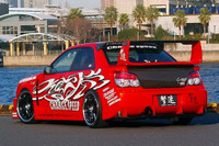 CS978FKDW - Charge Speed 2002-2003 Subaru Impreza GD-A Round Eye Type-2 Super GT Wide Body Full Kit With 3D Center