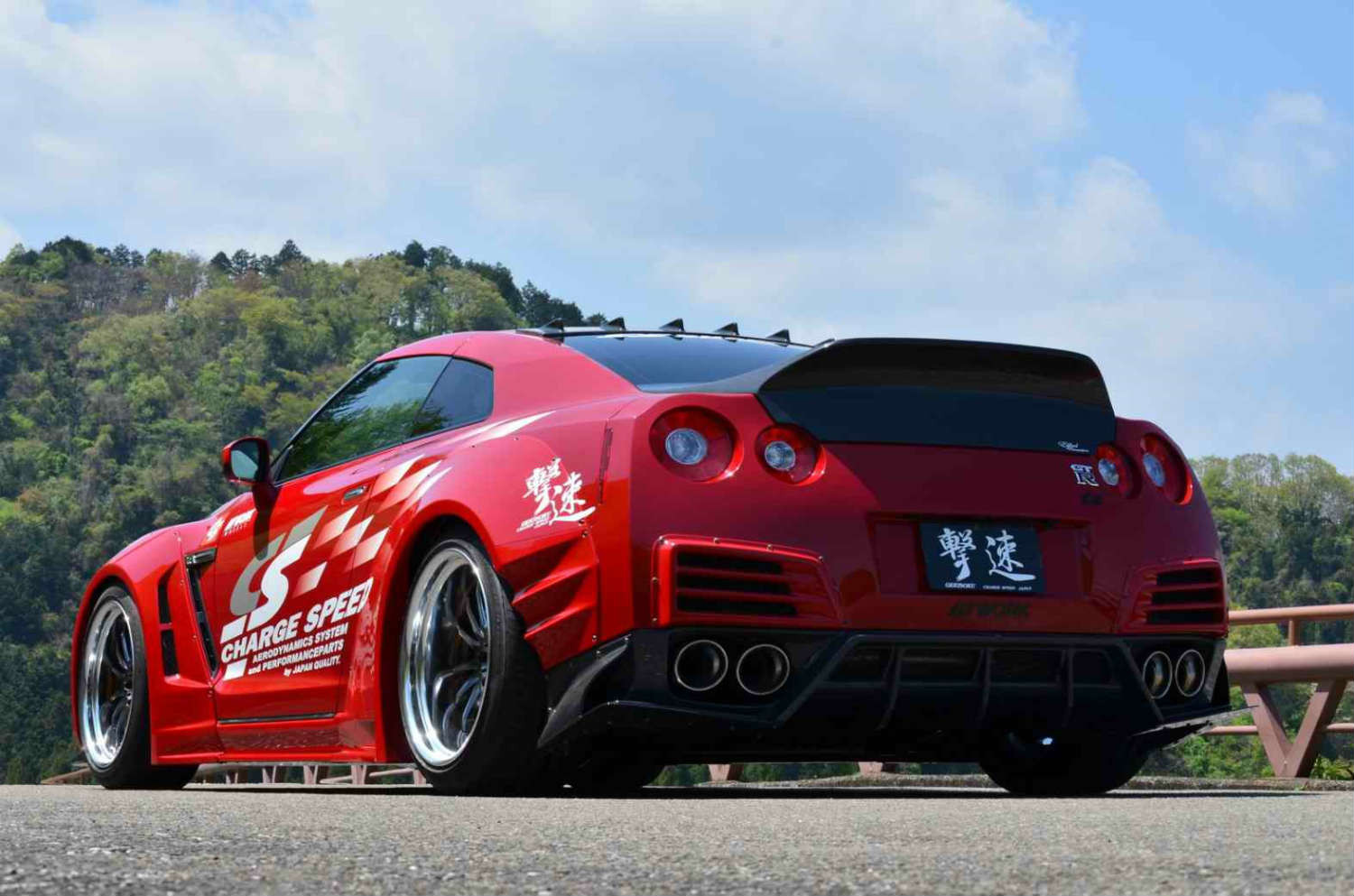 CS830FKWC - Charge Speed 2007-2011 Nissan GTR R35 Zenki Wide Body