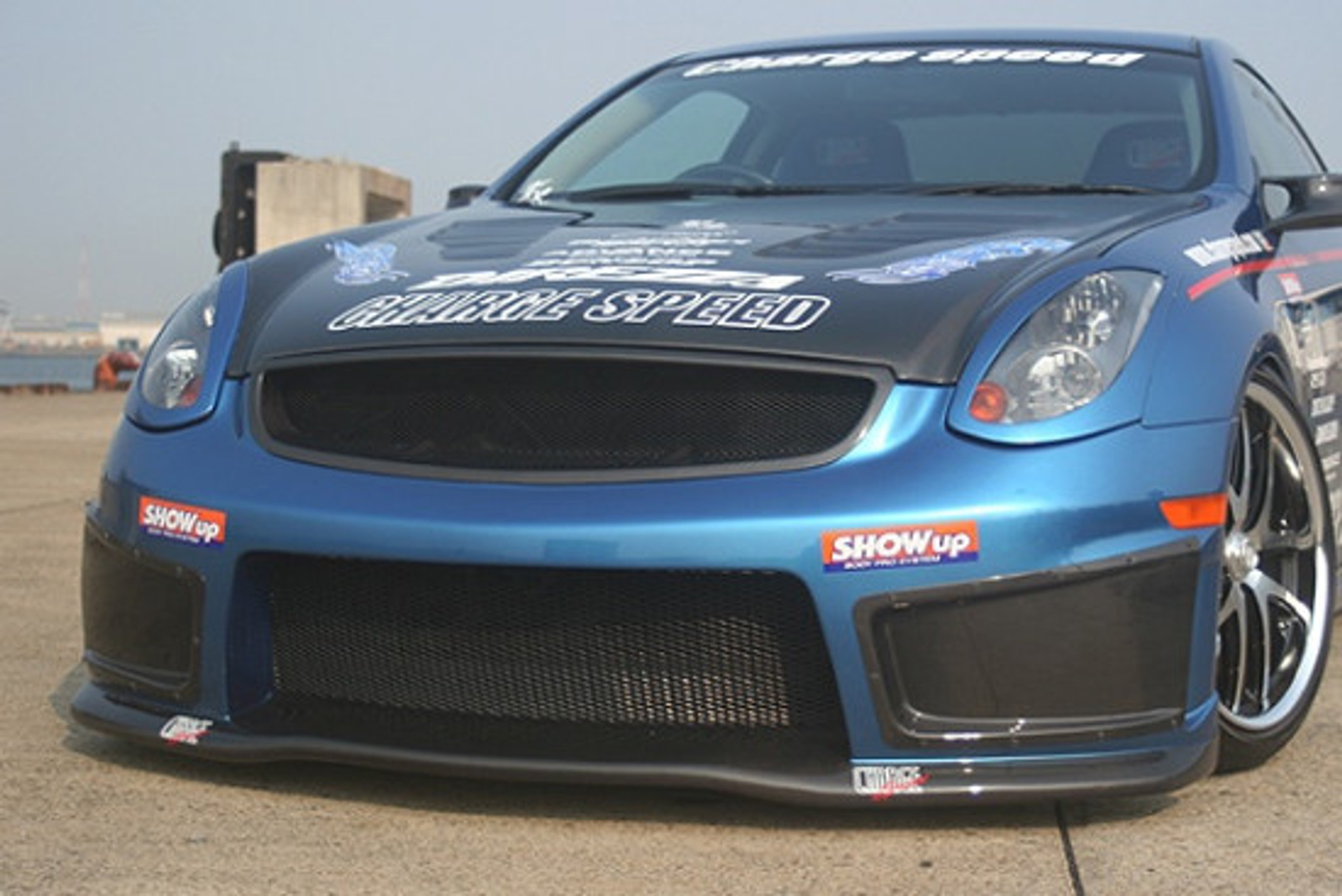 chargespeed cs695fk full body kit infiniti g35 coupe 03-07