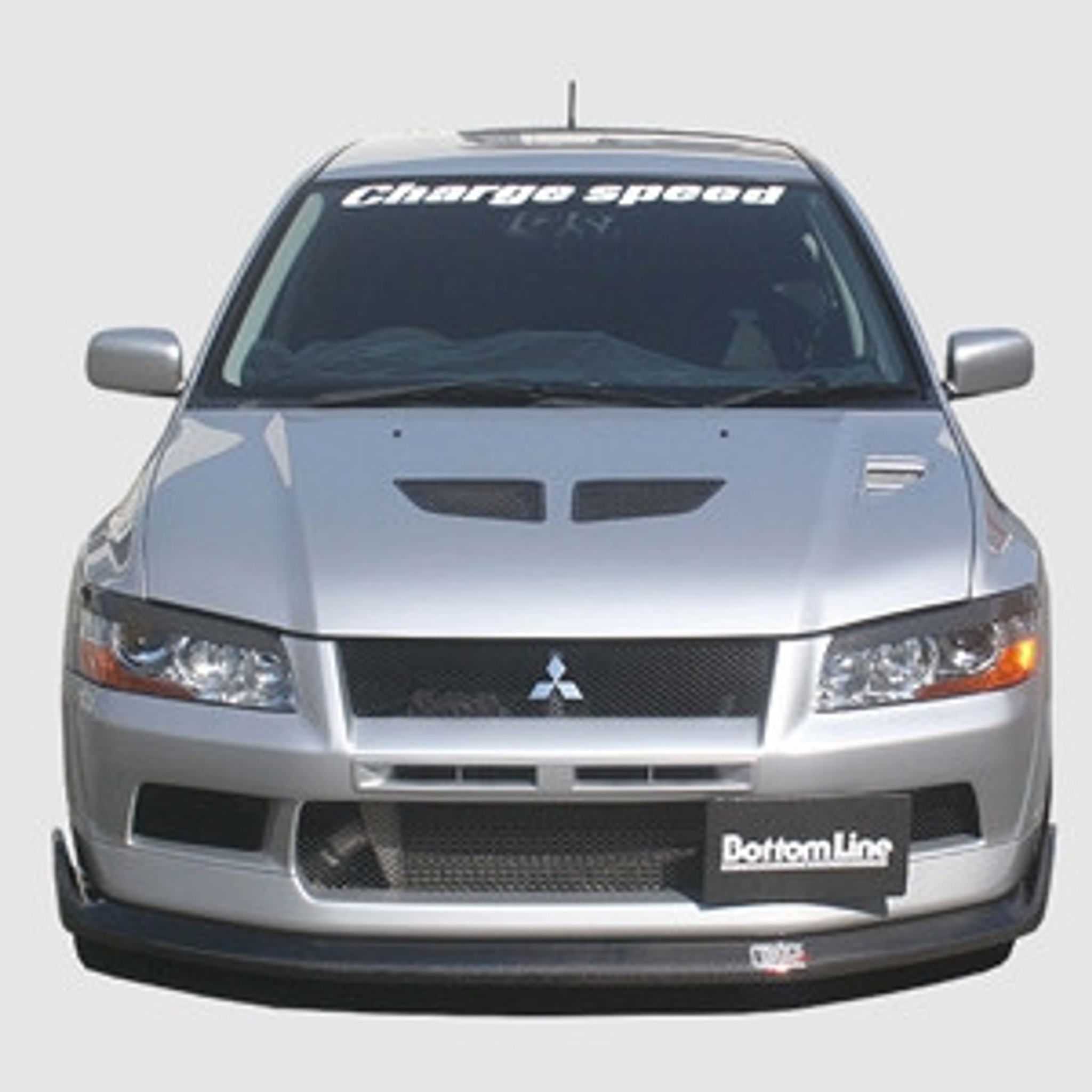 CS423FLF - Charge Speed 2002 Mitsubishi Lancer Evo VII Bottom Line Front  Lip FRP JDM FIT ONLY