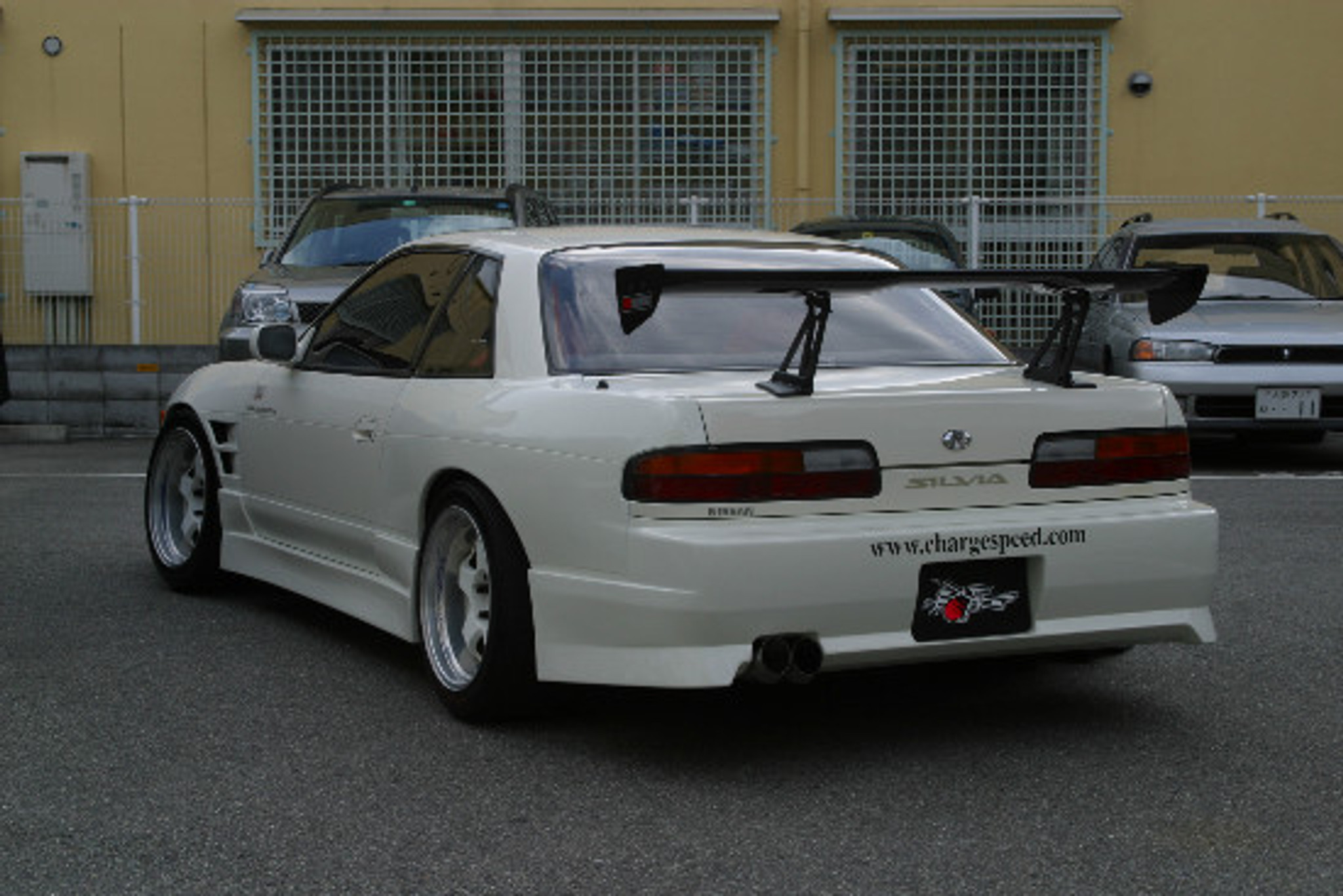 Nissan Silvia リアバンパー ホワイトPS13 Nissan Silvia リアバンパー