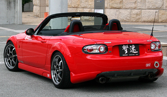 CS737FLKF - Charge Speed 2006-2008 Mazda Miata NC Zenki Full Lip Kit