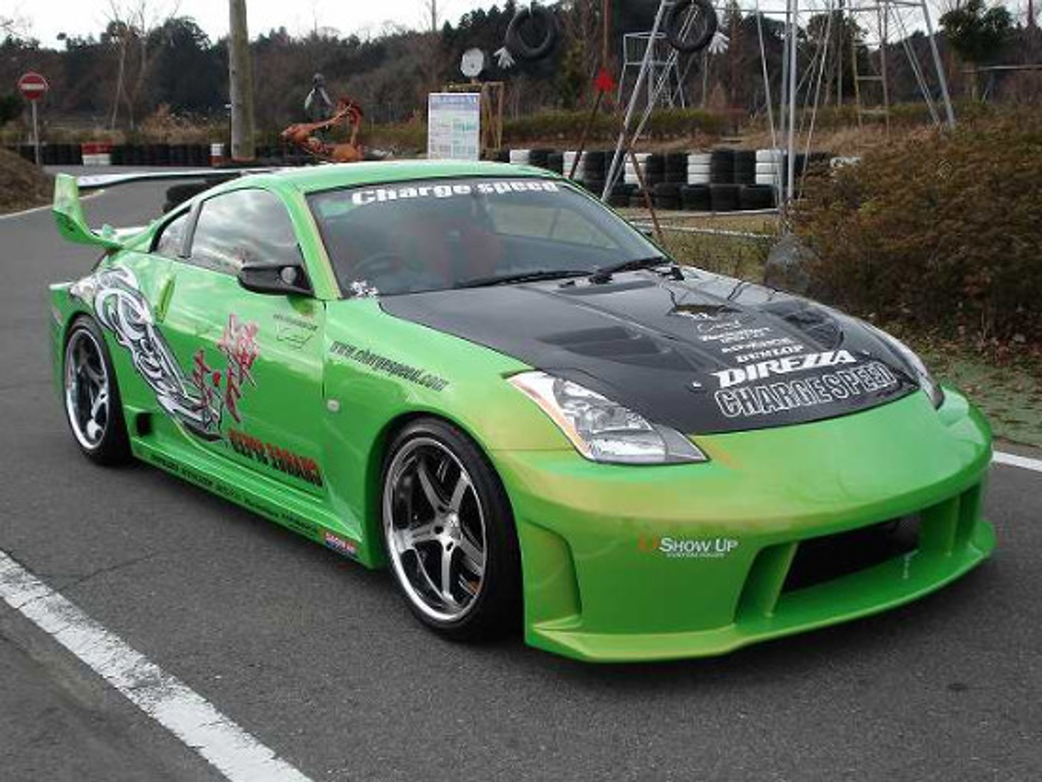 CS722FKW - Charge Speed 2003-2008 Nissan 350Z SUPER-GT Wide Body 